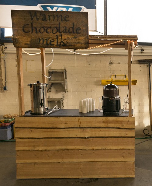 Chocolademelkkraam huren in regio Den Bosch